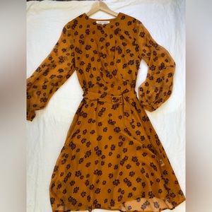 Cupcakes and cashmere belted dress